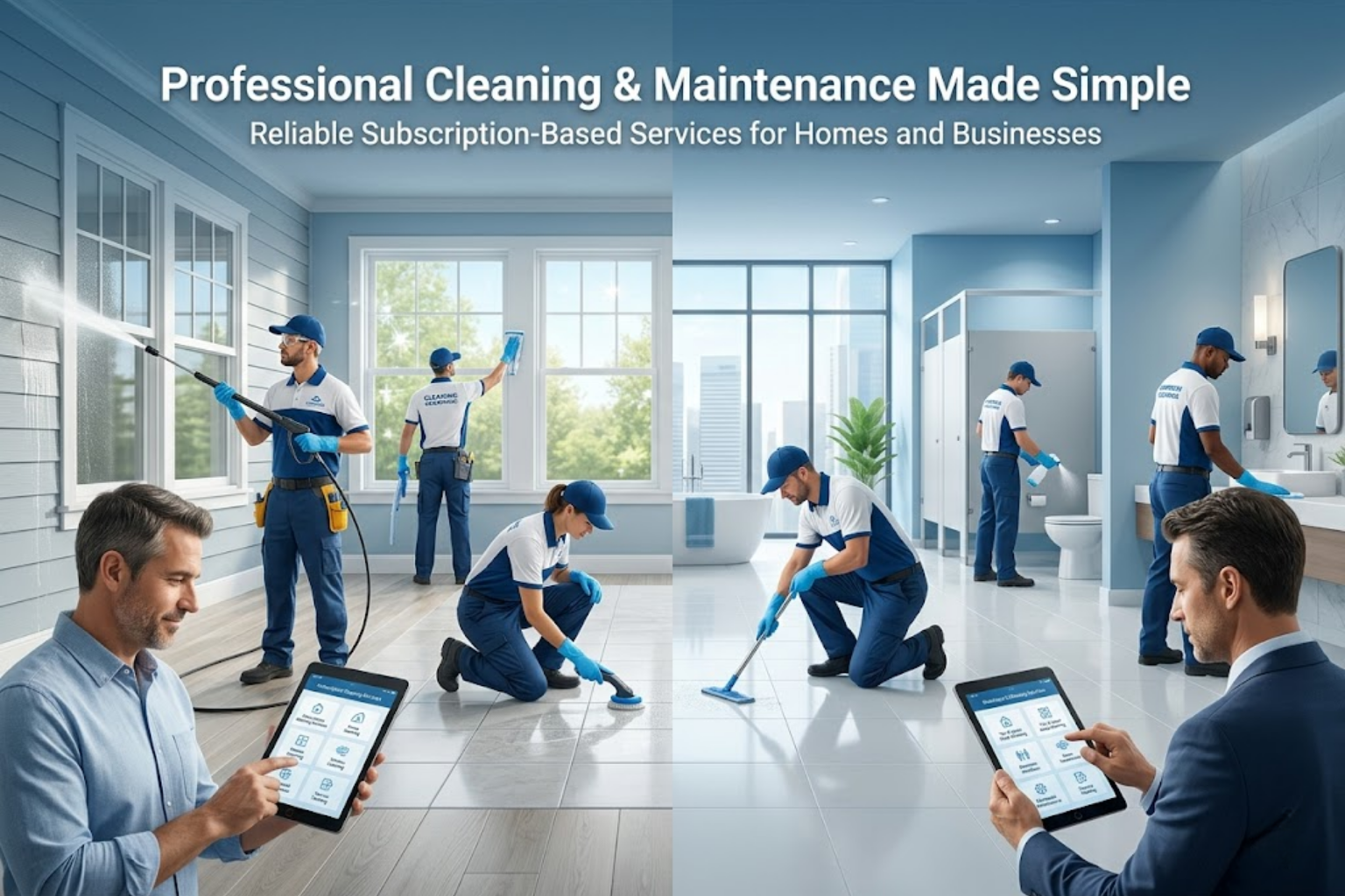 Professional Cleaning & Maintenance Made Simple