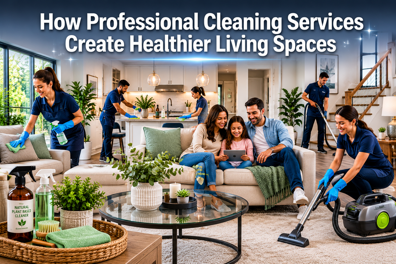 How Professional Cleaning Services Create Healthier Living S...